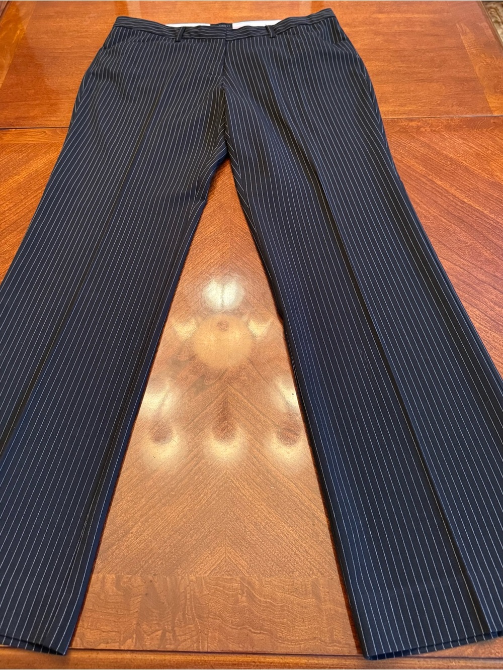 The Limited Pants Black Pinstripe Boot Cut Pants Size - 12